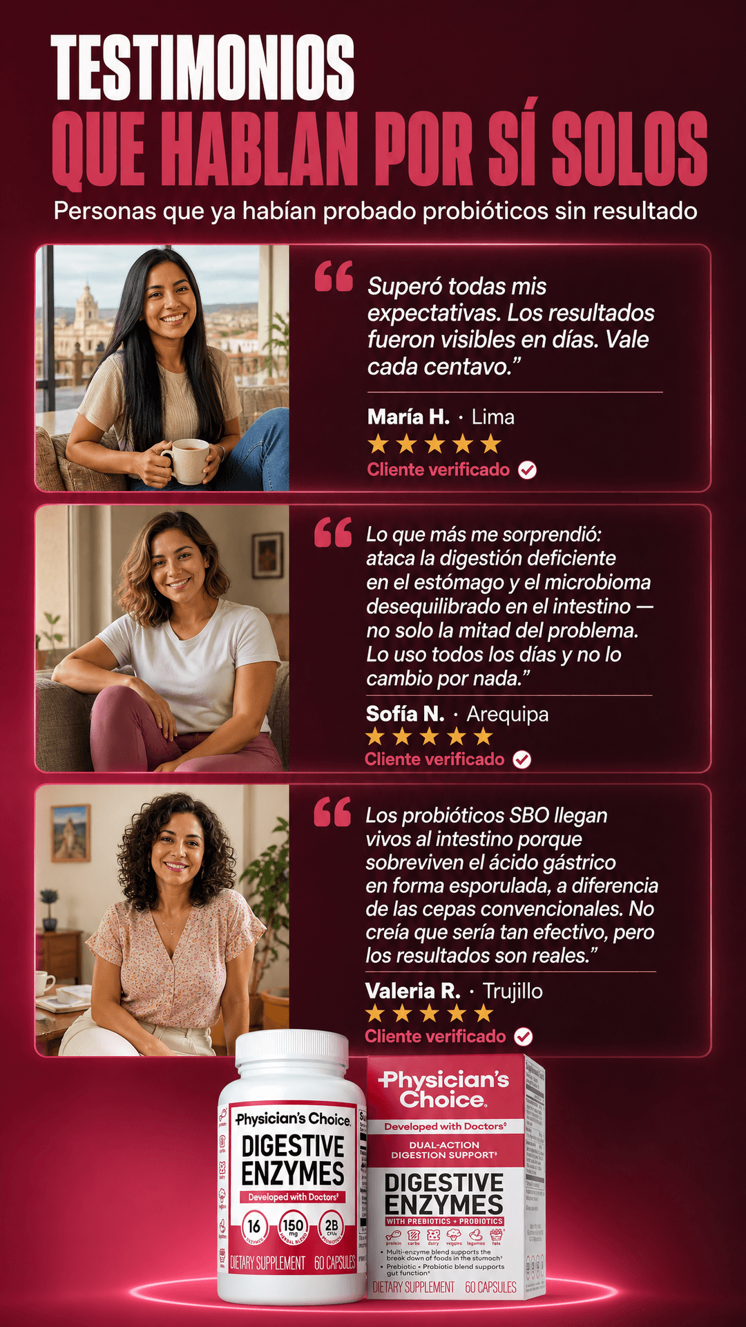 testimonios